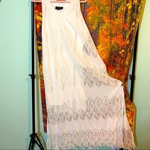 White lace Maxi dress